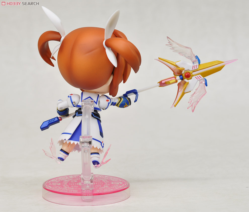 Mahou Shoujo Lyrical Nanoha The Movie 2nd A's - Raising Heart - Takamachi Nanoha - Nendoroid (#263) - Full Action, Exelion Mode Edition (Good Smile Company) photo 20