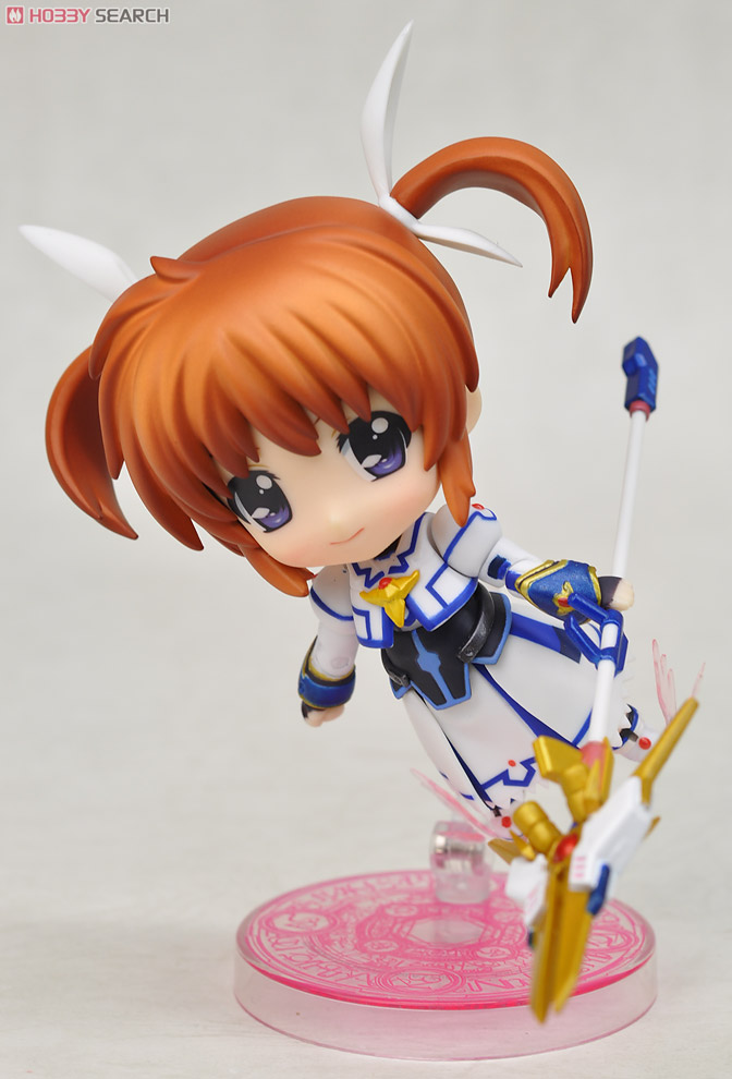 Mahou Shoujo Lyrical Nanoha The Movie 2nd A's - Raising Heart - Takamachi Nanoha - Nendoroid (#263) - Full Action, Exelion Mode Edition (Good Smile Company) photo 21