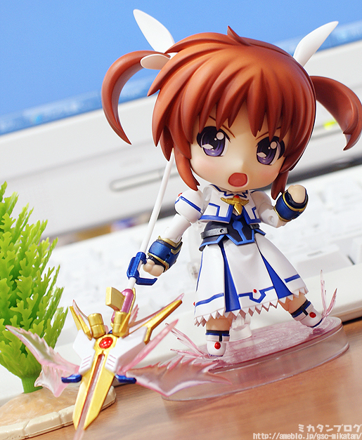 Mahou Shoujo Lyrical Nanoha The Movie 2nd A's - Raising Heart - Takamachi Nanoha - Nendoroid (#263) - Full Action, Exelion Mode Edition (Good Smile Company) photo 29