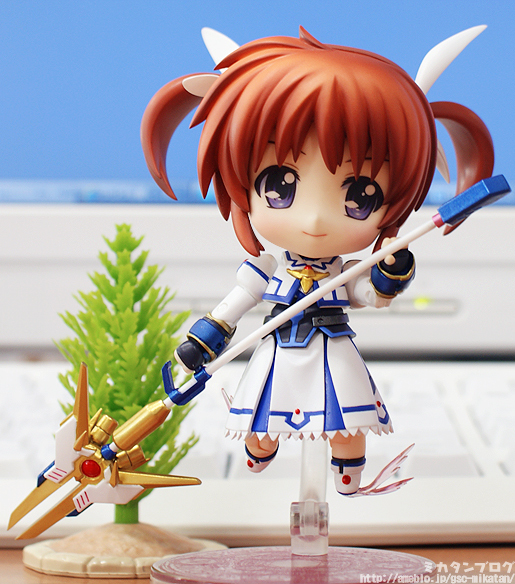 Mahou Shoujo Lyrical Nanoha The Movie 2nd A's - Raising Heart - Takamachi Nanoha - Nendoroid (#263) - Full Action, Exelion Mode Edition (Good Smile Company) photo 31