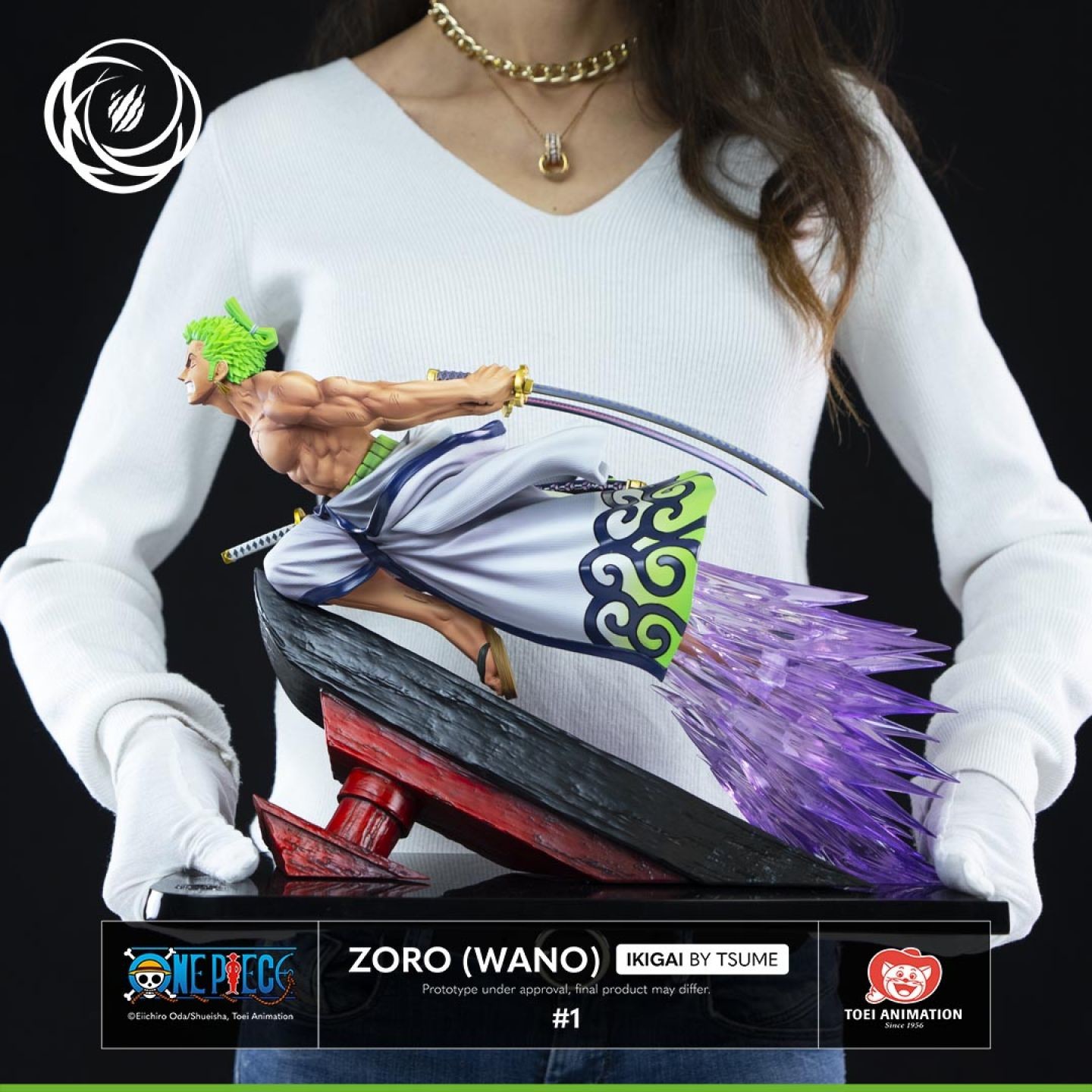 One Piece - Roronoa Zoro - Ikigai (#1) - 1/6 - Wano, Regular Edition (Tsume) photo 3