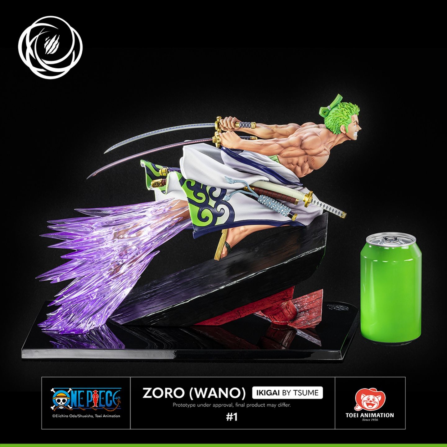 One Piece - Roronoa Zoro - Ikigai (#1) - 1/6 - Wano, Regular Edition (Tsume) photo 4