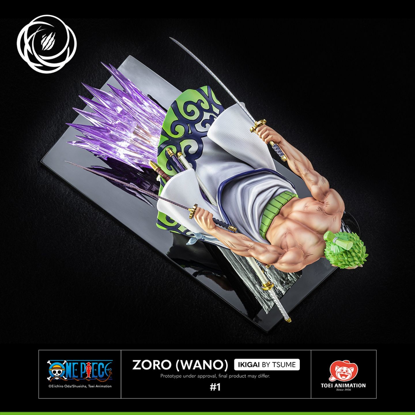 One Piece - Roronoa Zoro - Ikigai (#1) - 1/6 - Wano, Regular Edition (Tsume) photo 5