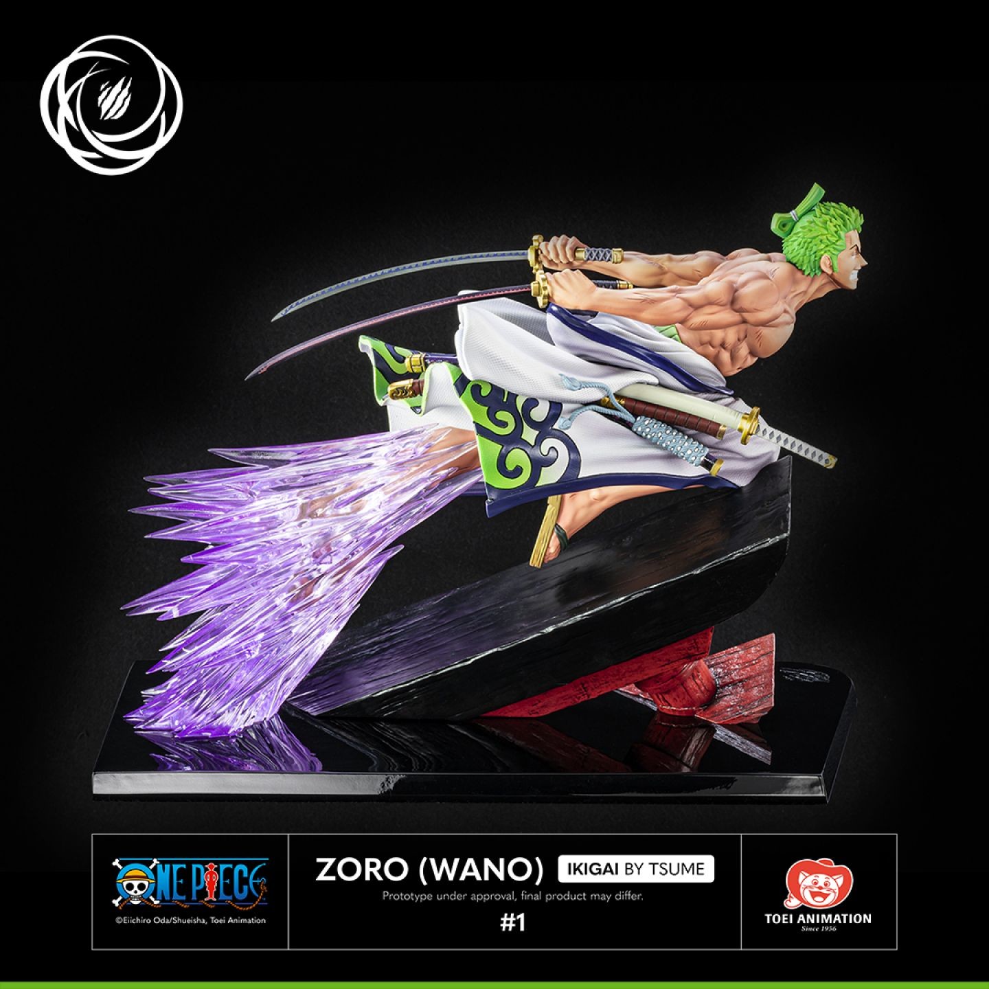 One Piece - Roronoa Zoro - Ikigai (#1) - 1/6 - Wano, Regular Edition (Tsume) photo 6