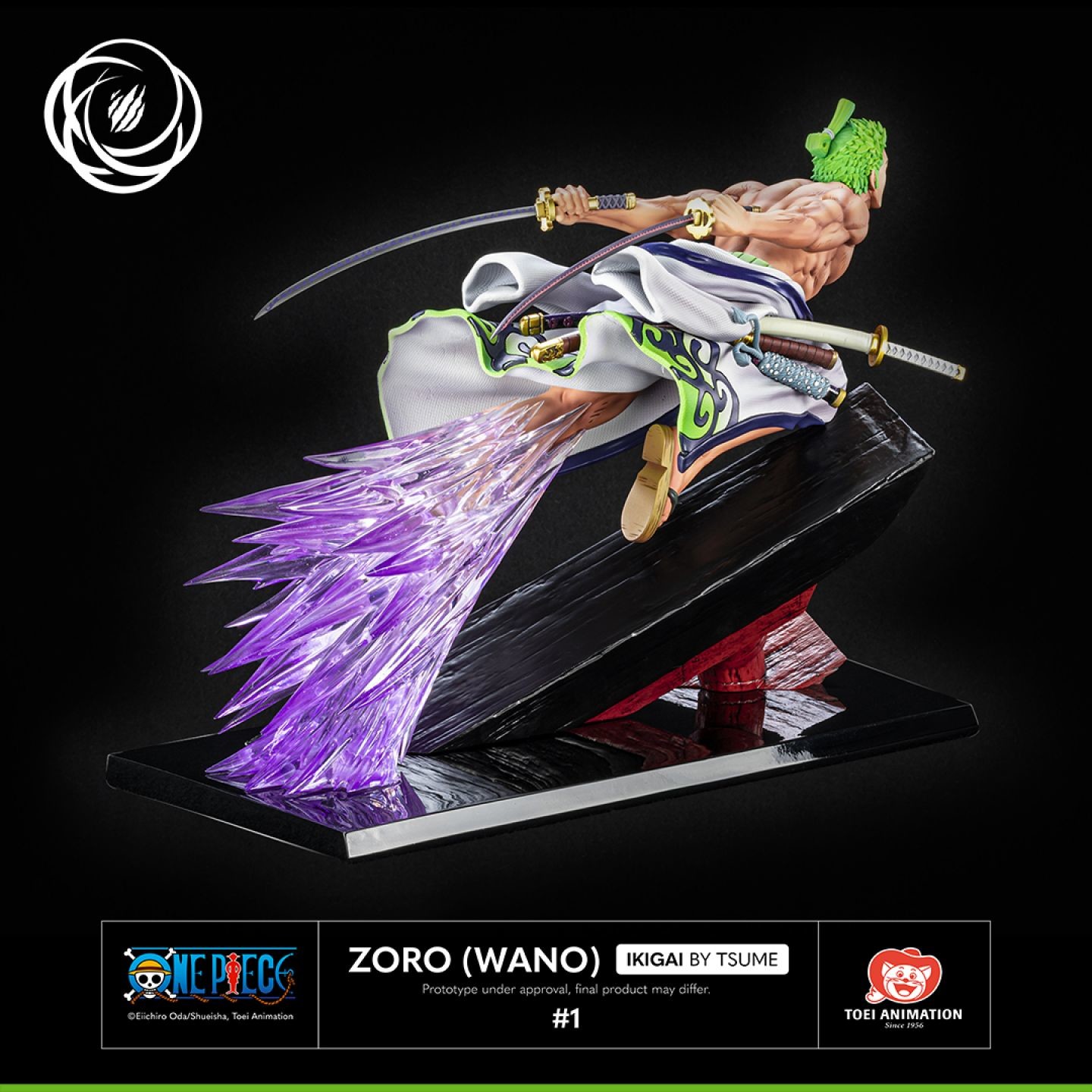 One Piece - Roronoa Zoro - Ikigai (#1) - 1/6 - Wano, Regular Edition (Tsume) photo 7