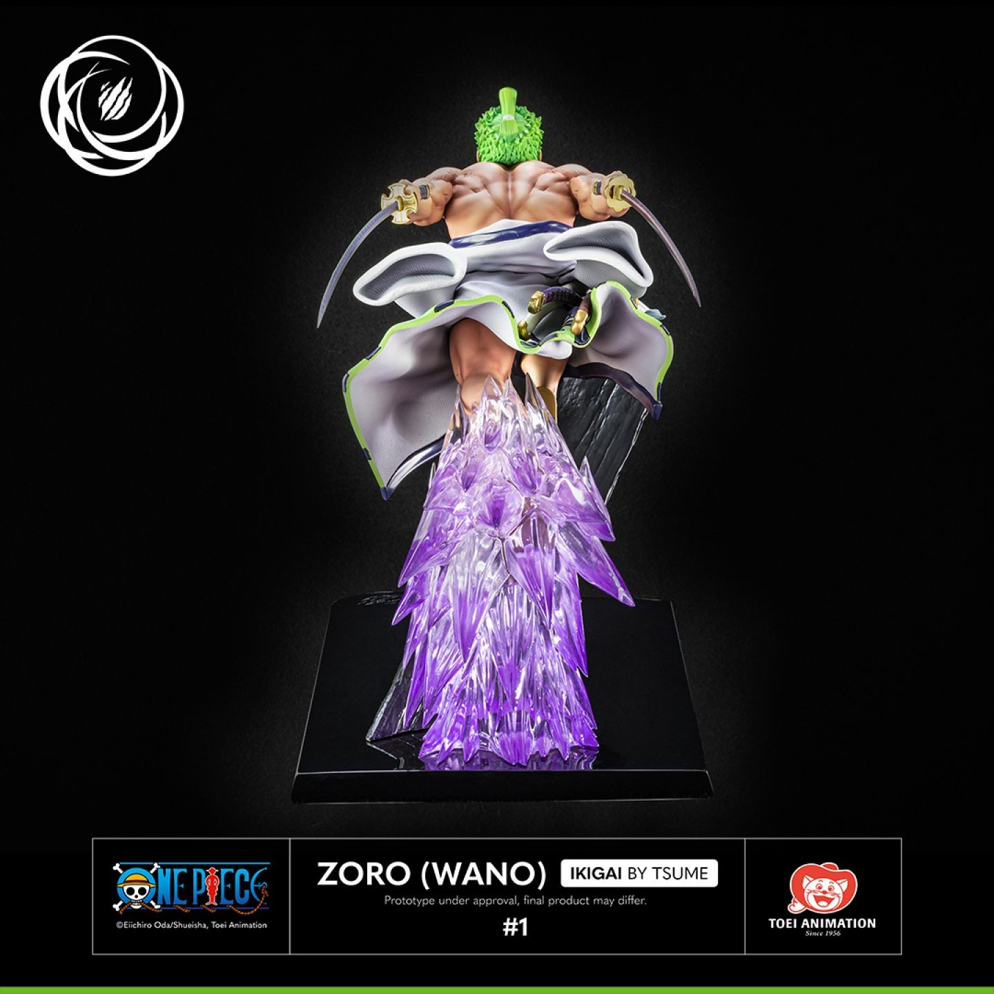 One Piece - Roronoa Zoro - Ikigai (#1) - 1/6 - Wano, Regular Edition (Tsume) photo 8