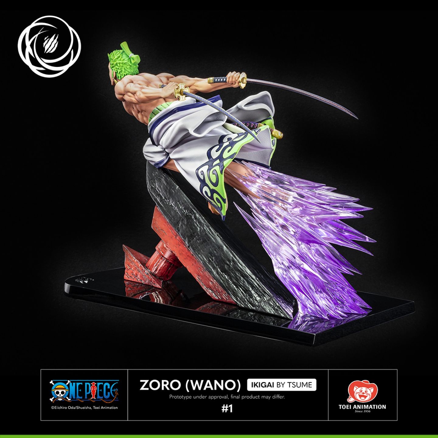 One Piece - Roronoa Zoro - Ikigai (#1) - 1/6 - Wano, Regular Edition (Tsume) photo 9