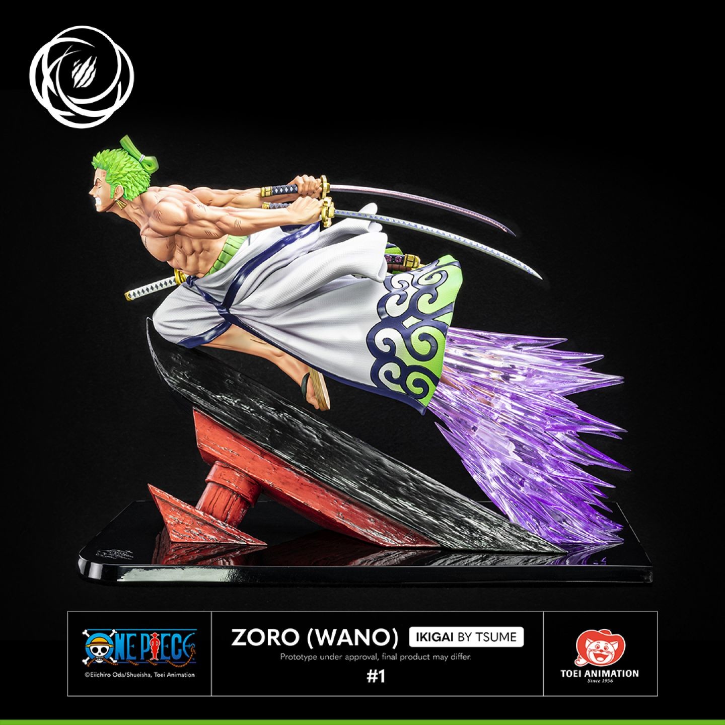 One Piece - Roronoa Zoro - Ikigai (#1) - 1/6 - Wano, Regular Edition (Tsume) photo 10