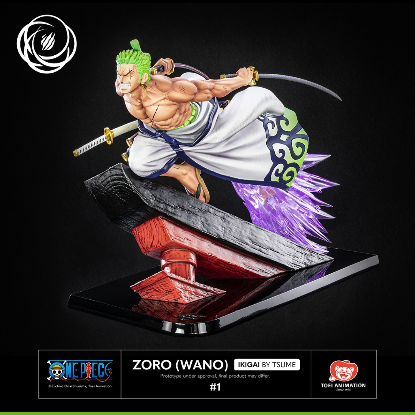 One Piece - Roronoa Zoro - Ikigai (#1) - 1/6 - Wano, Regular Edition (Tsume) photo 11