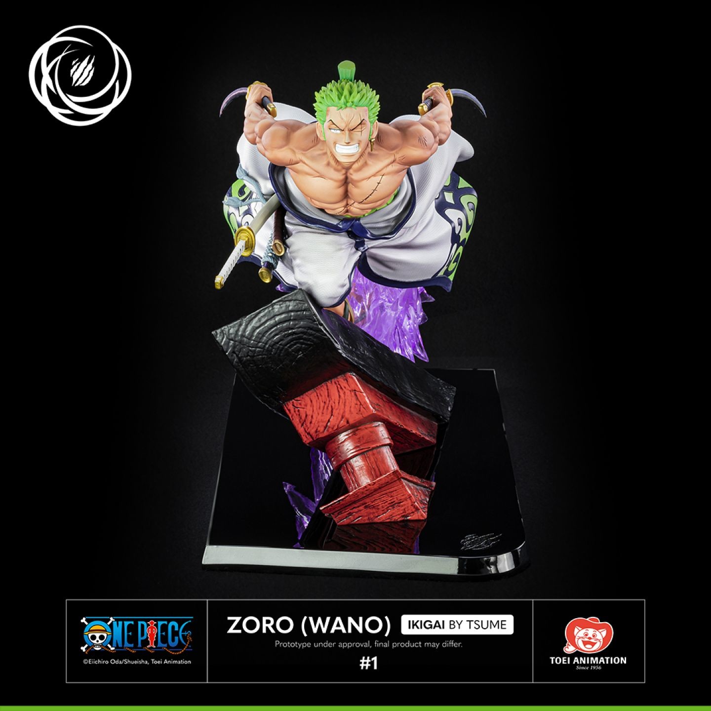 One Piece - Roronoa Zoro - Ikigai (#1) - 1/6 - Wano, Regular Edition (Tsume) photo 12