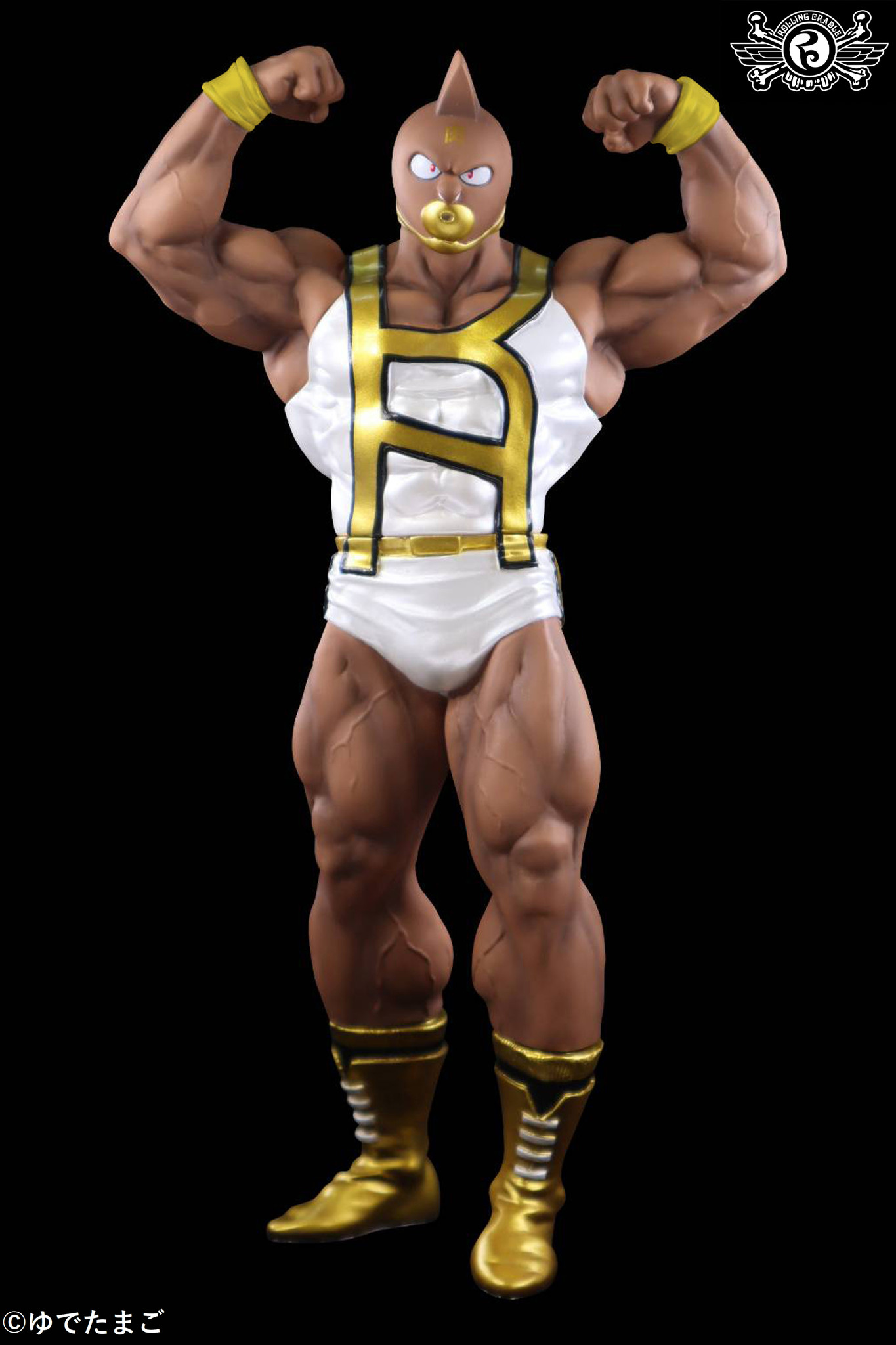 Kinnikuman - CCP Muscular Collection (NO.39) - Suguru KINsuit Ver. Rolling Cradle type GOLD (CCP) photo 2