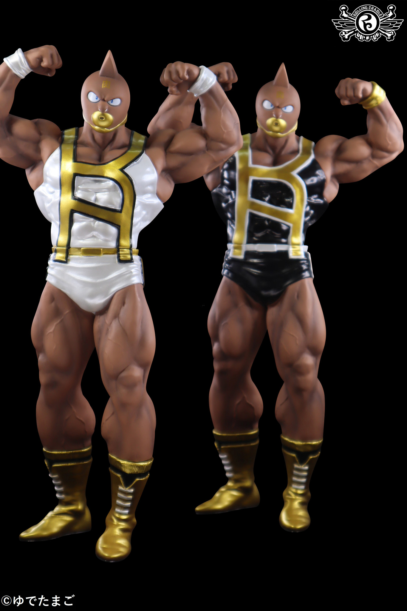 Kinnikuman - CCP Muscular Collection  (NO.39) - Suguru KINsuit Ver. Rolling Cradle type BLACK (CCP) photo 2