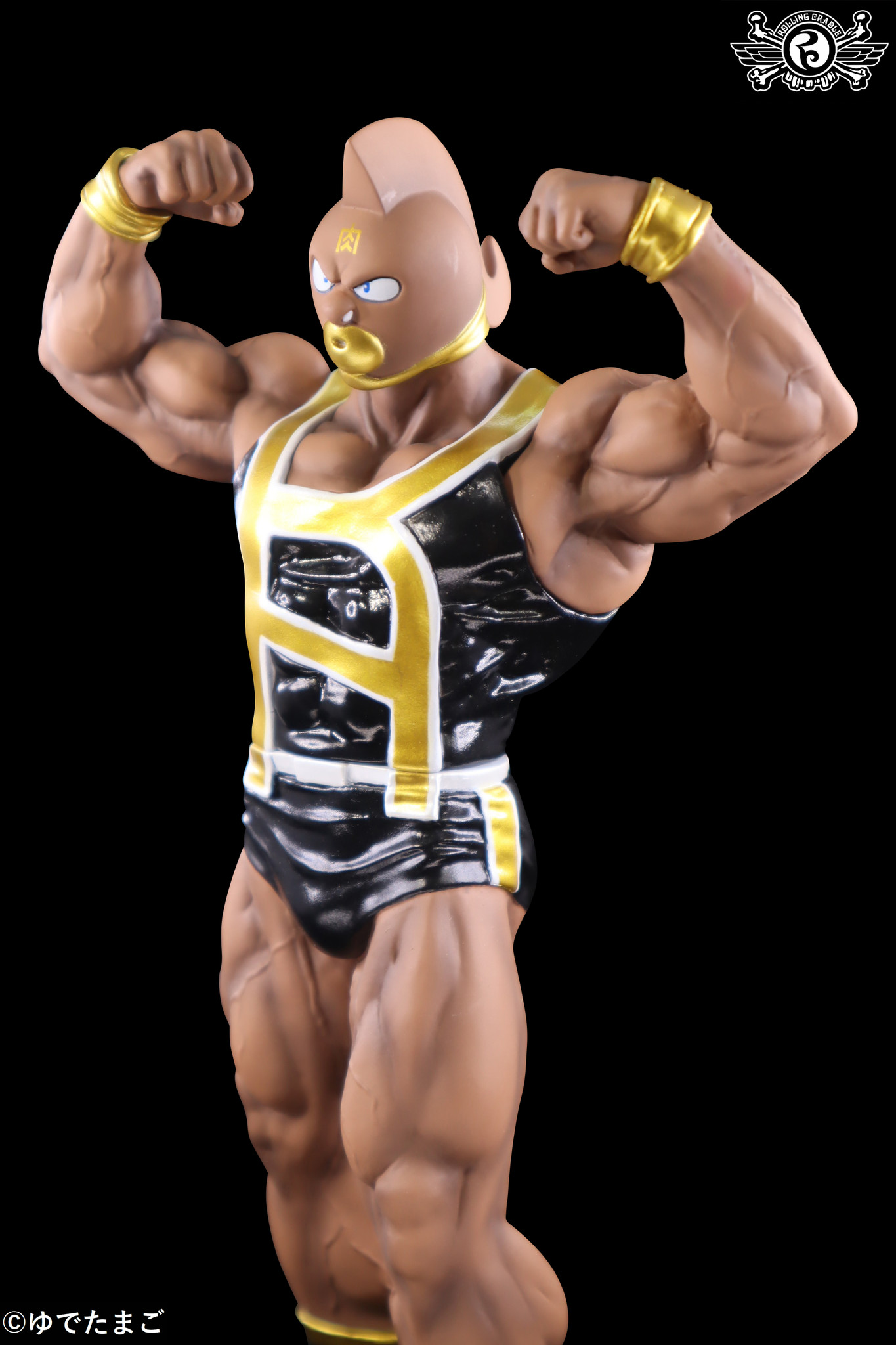 Kinnikuman - CCP Muscular Collection  (NO.39) - Suguru KINsuit Ver. Rolling Cradle type BLACK (CCP) photo 3