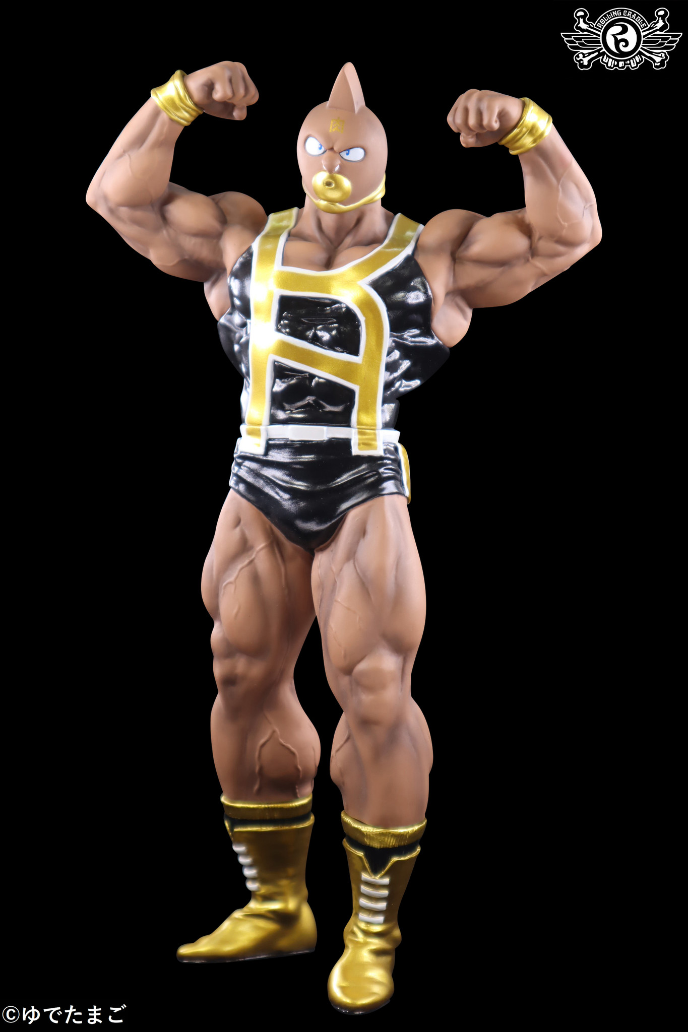 Kinnikuman - CCP Muscular Collection  (NO.39) - Suguru KINsuit Ver. Rolling Cradle type BLACK (CCP) photo 4