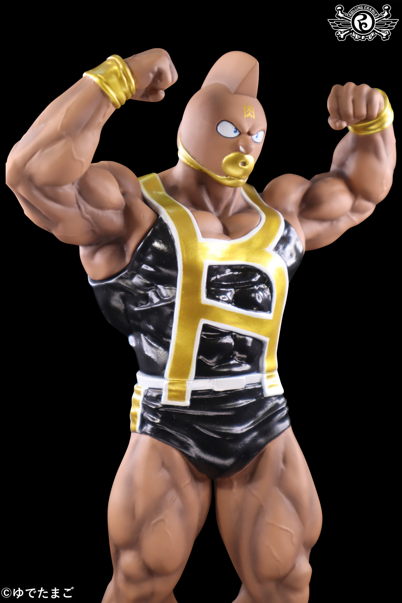 Kinnikuman - CCP Muscular Collection  (NO.39) - Suguru KINsuit Ver. Rolling Cradle type BLACK (CCP) photo 6