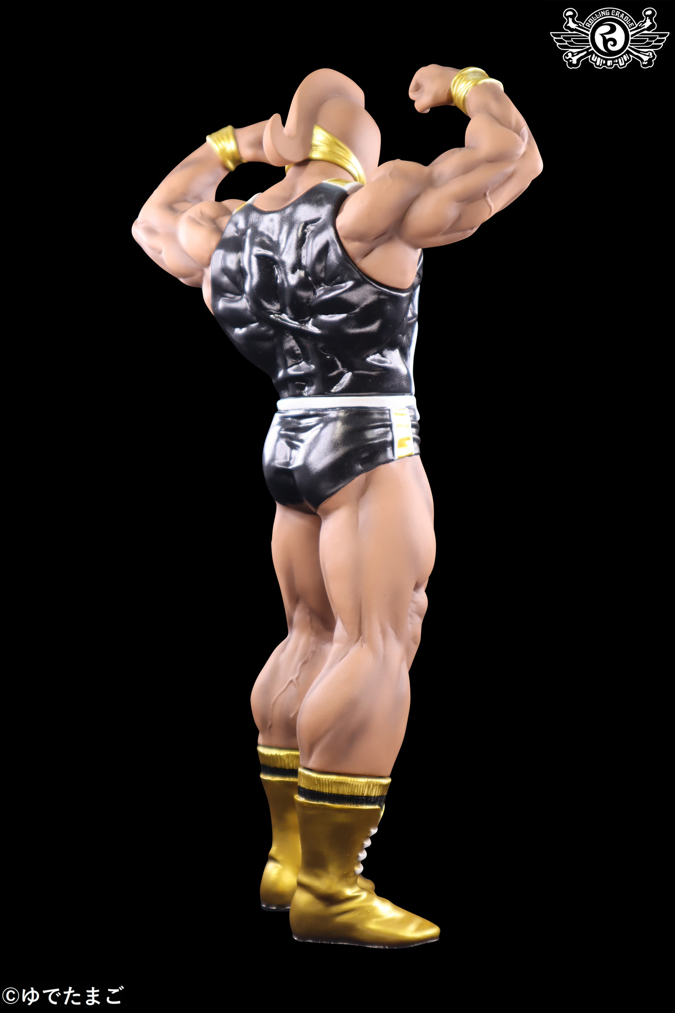 Kinnikuman - CCP Muscular Collection  (NO.39) - Suguru KINsuit Ver. Rolling Cradle type BLACK (CCP) photo 7