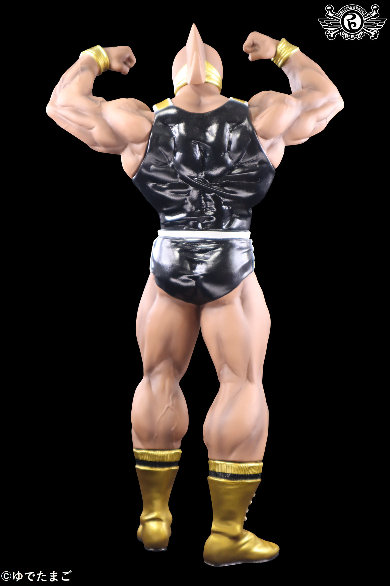 Kinnikuman - CCP Muscular Collection  (NO.39) - Suguru KINsuit Ver. Rolling Cradle type BLACK (CCP) photo 8