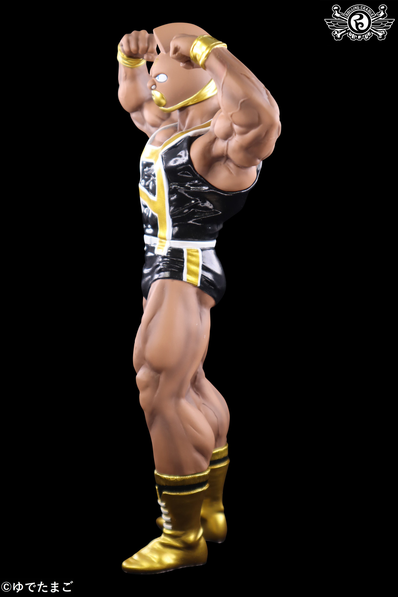 Kinnikuman - CCP Muscular Collection  (NO.39) - Suguru KINsuit Ver. Rolling Cradle type BLACK (CCP) photo 10