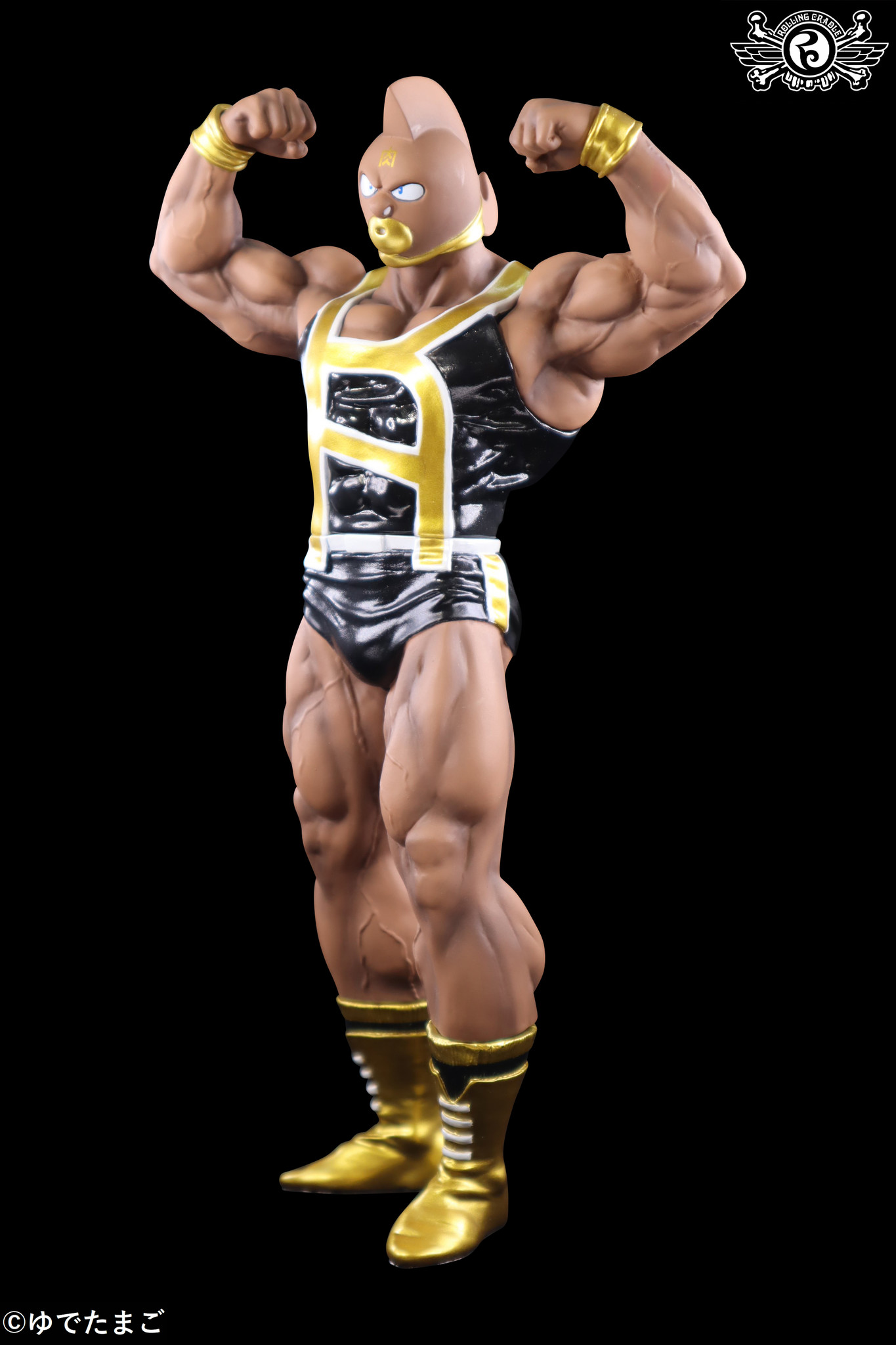 Kinnikuman - CCP Muscular Collection  (NO.39) - Suguru KINsuit Ver. Rolling Cradle type BLACK (CCP) photo 12