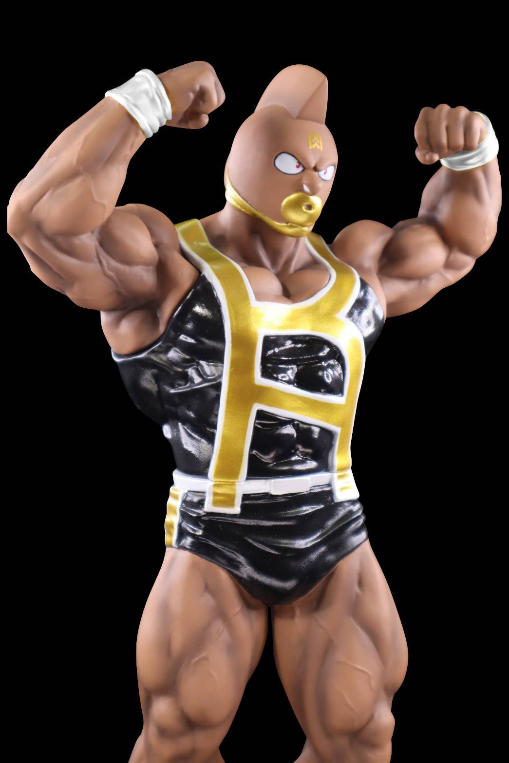 Kinnikuman - CCP Muscular Collection  (NO.39) - Suguru KINsuit Ver. Rolling Cradle type BLACK (CCP) photo 14