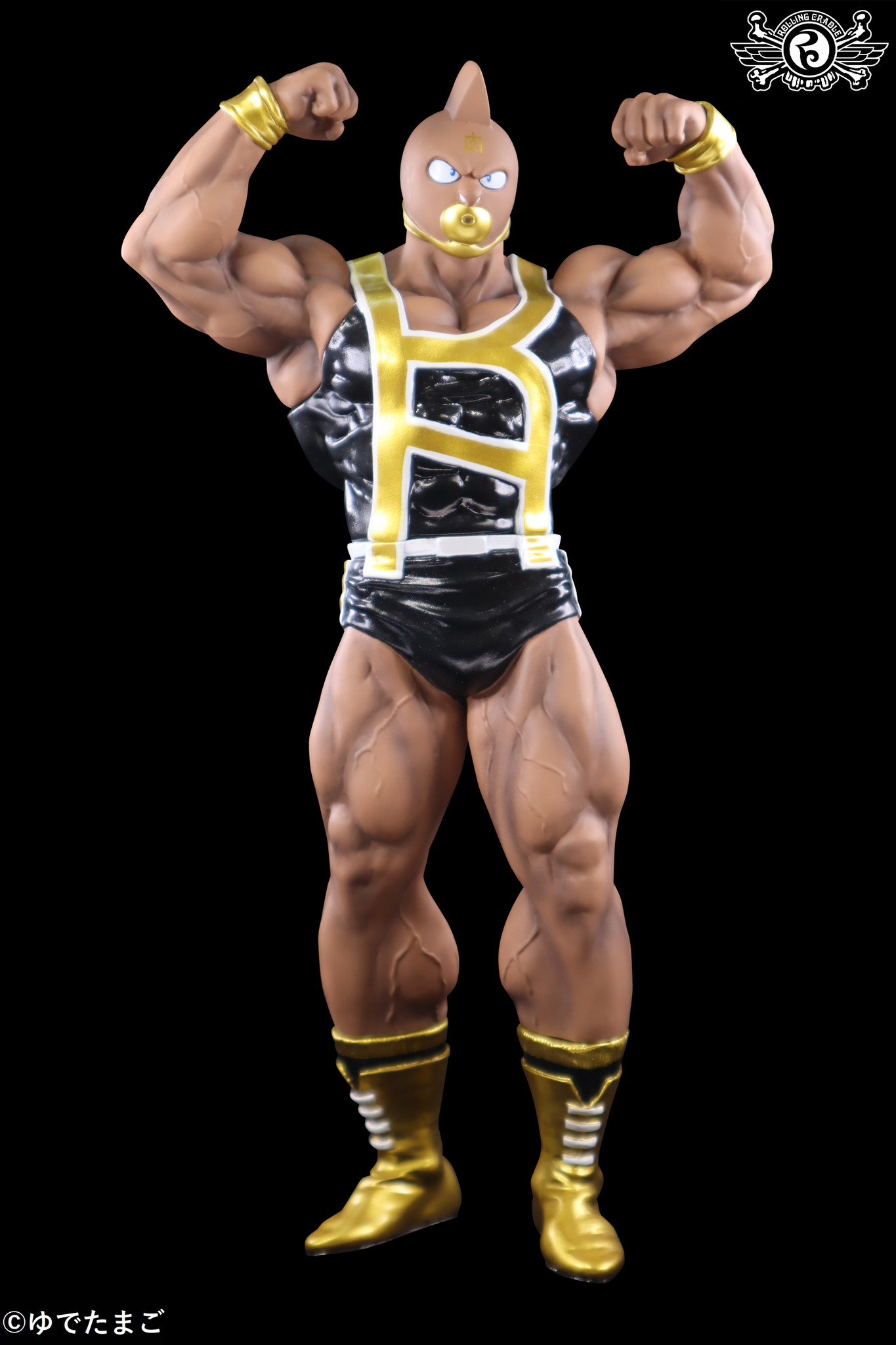 Kinnikuman - CCP Muscular Collection  (NO.39) - Suguru KINsuit Ver. Rolling Cradle type BLACK (CCP) photo 15