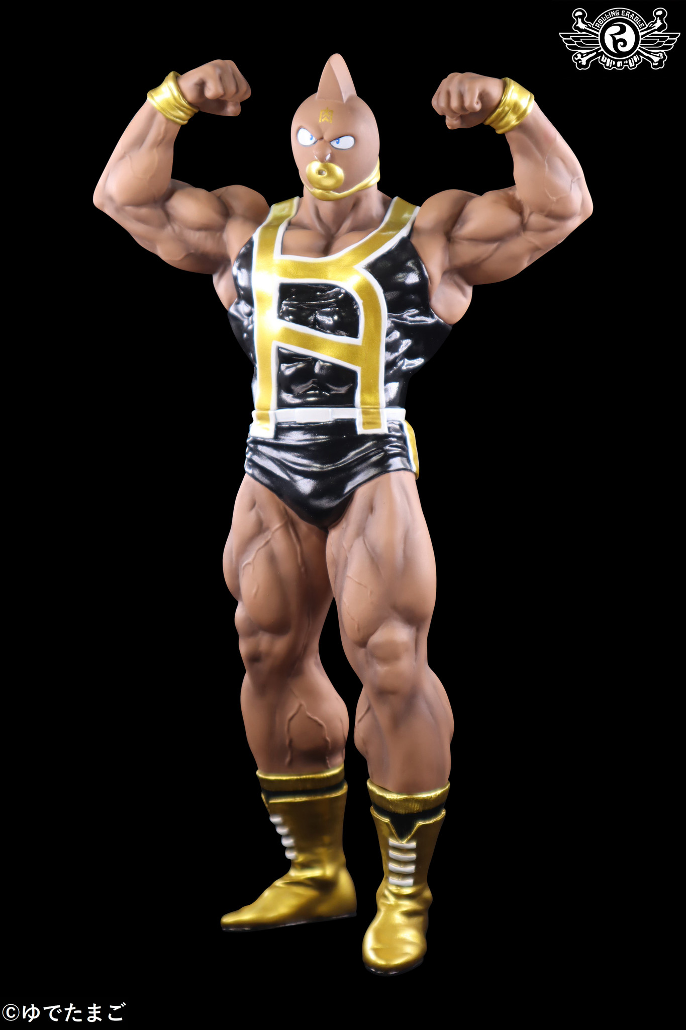 Kinnikuman - CCP Muscular Collection  (NO.39) - Suguru KINsuit Ver. Rolling Cradle type BLACK (CCP) photo 17