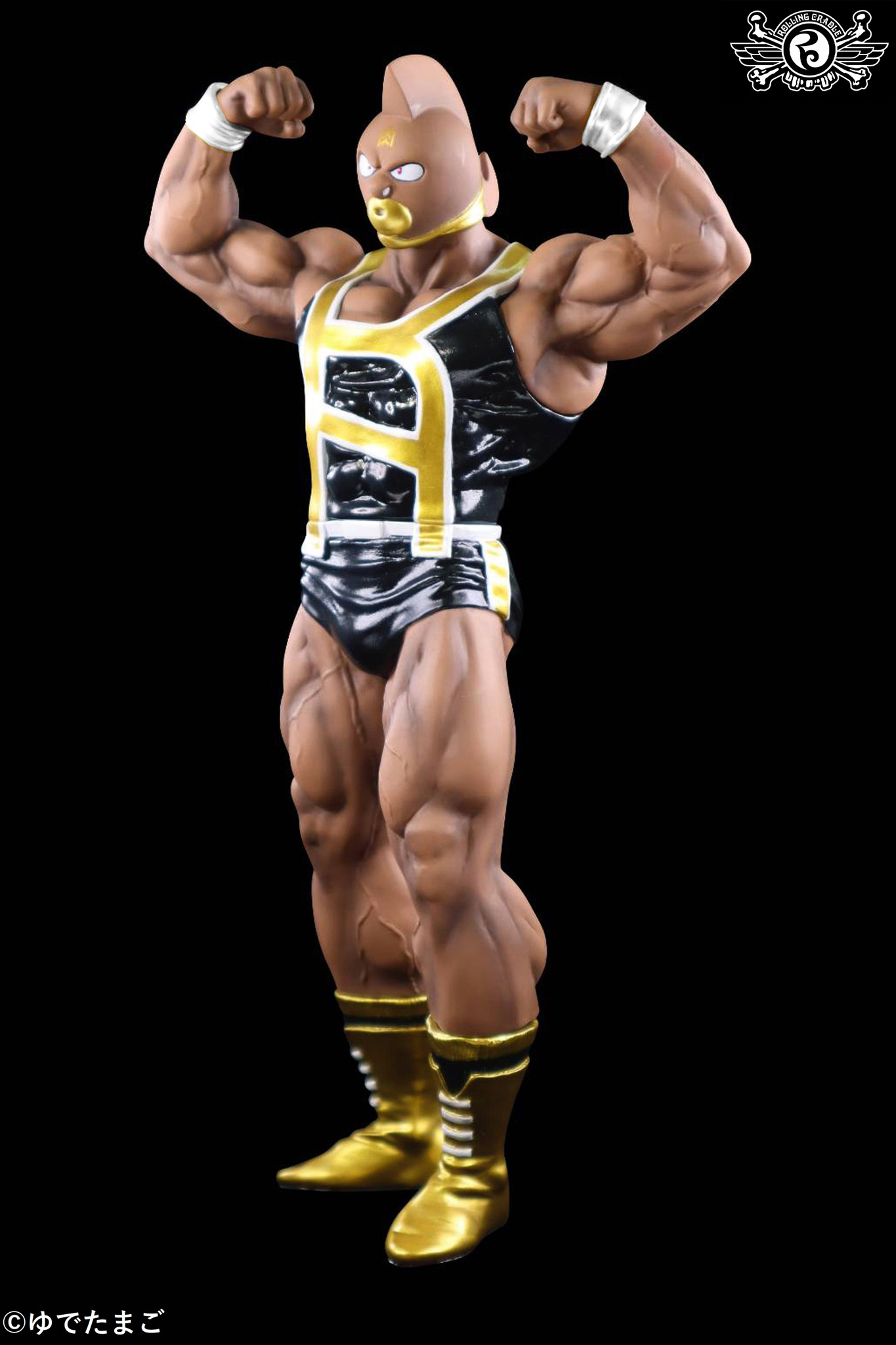 Kinnikuman - CCP Muscular Collection  (NO.39) - Suguru KINsuit Ver. Rolling Cradle type BLACK (CCP) photo 19
