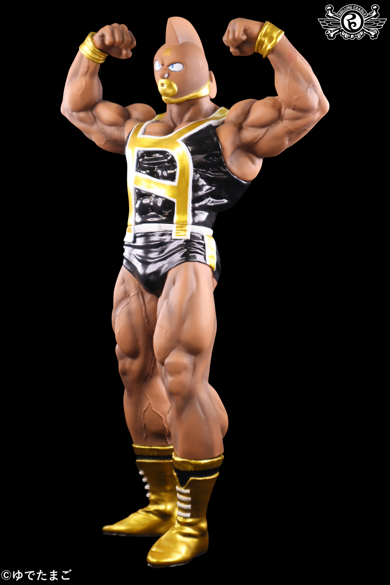 Kinnikuman - CCP Muscular Collection  (NO.39) - Suguru KINsuit Ver. Rolling Cradle type BLACK (CCP) photo 20