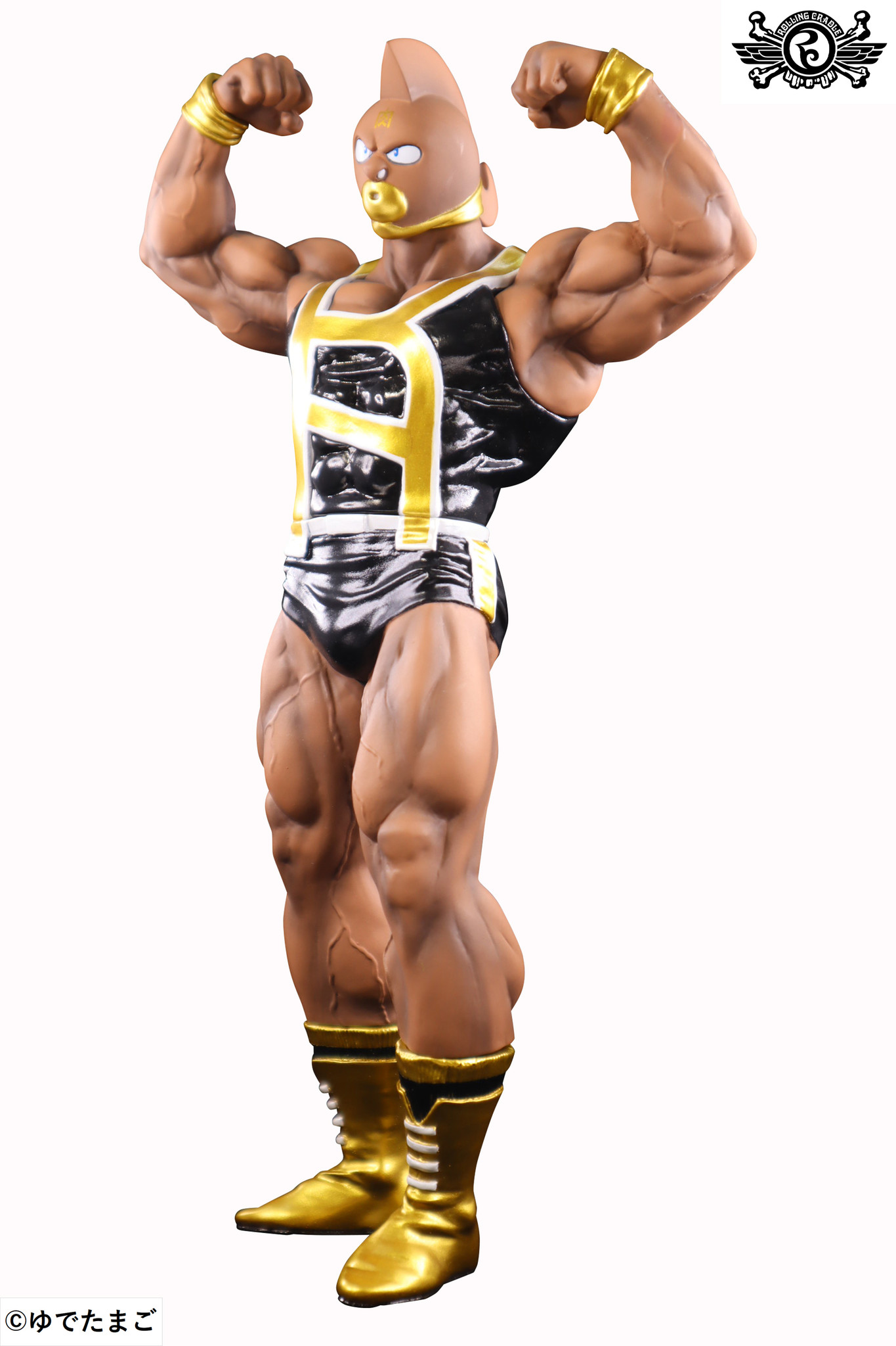 Kinnikuman - CCP Muscular Collection  (NO.39) - Suguru KINsuit Ver. Rolling Cradle type BLACK (CCP) photo 21
