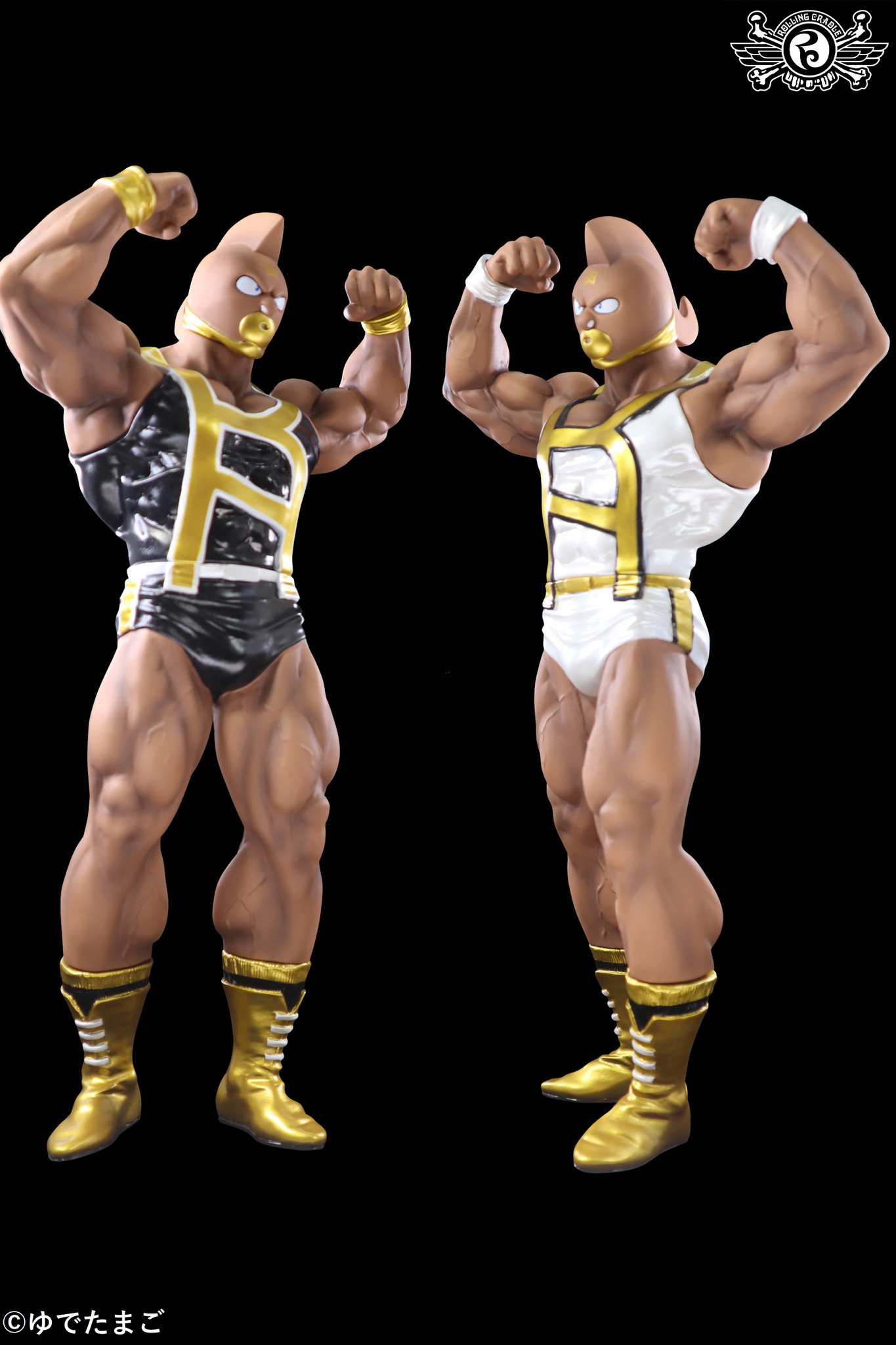 Kinnikuman - CCP Muscular Collection  (NO.39) - Suguru KINsuit Ver. Rolling Cradle type BLACK (CCP) photo 22