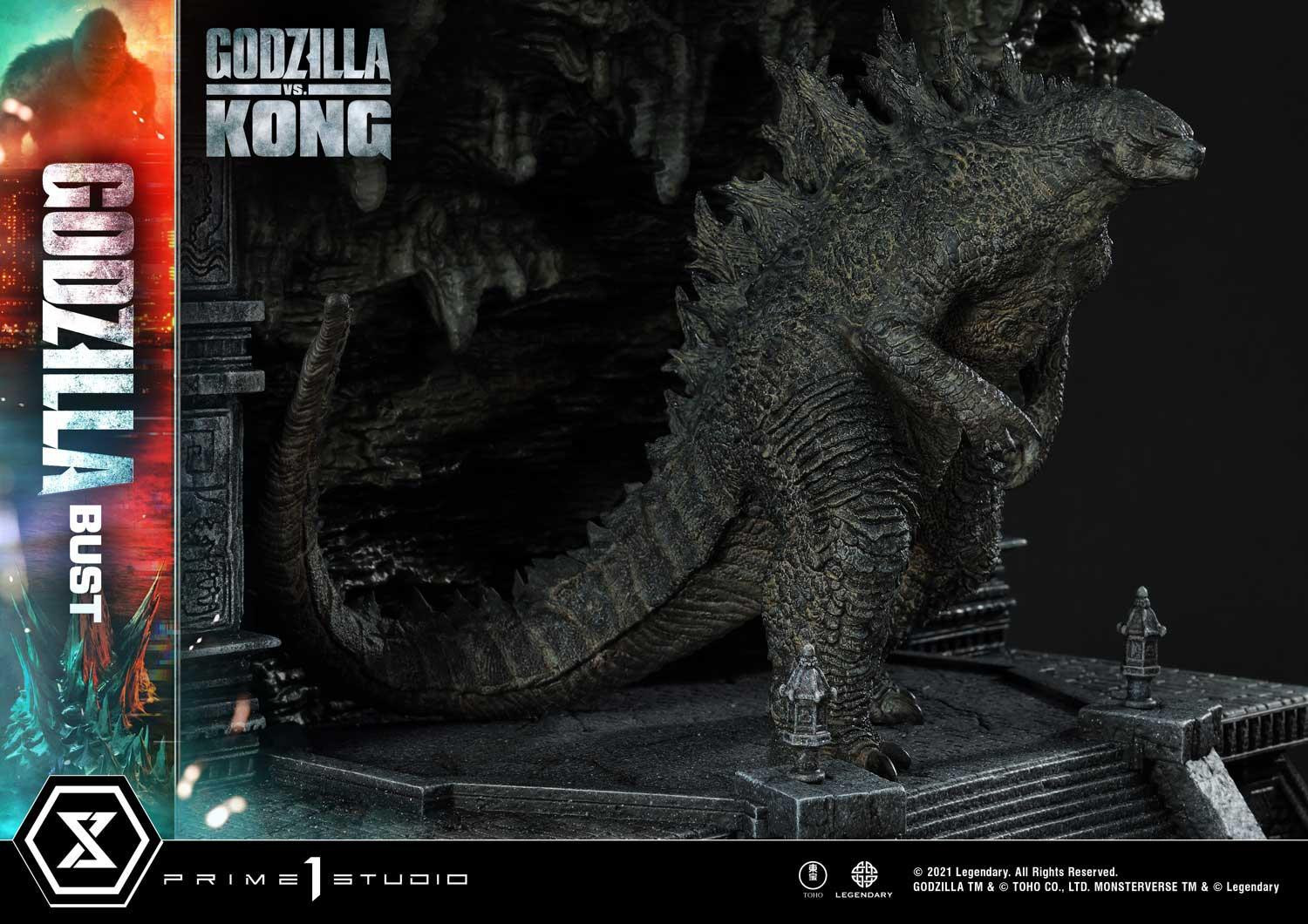 Godzilla vs. Kong - Gojira - Bust - Life-Size Bust (LSGVK-01S) - Bonus Version (Prime 1 Studio) photo 2