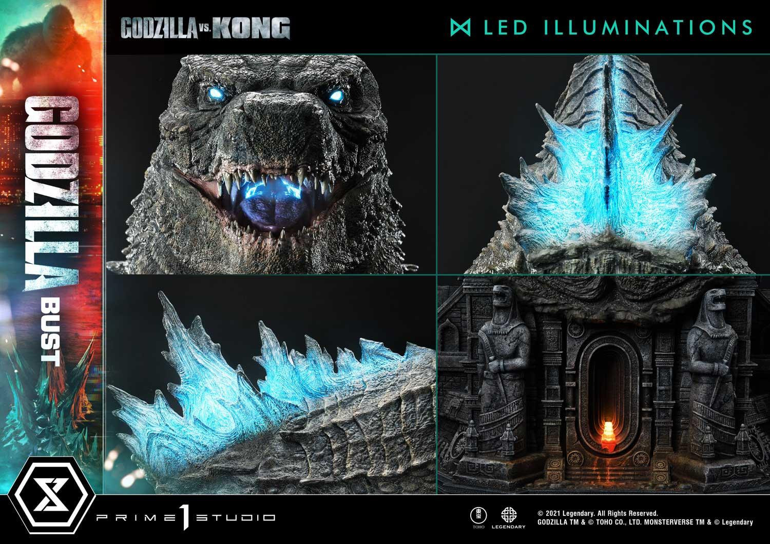 Godzilla vs. Kong - Gojira - Bust - Life-Size Bust (LSGVK-01S) - Bonus Version (Prime 1 Studio) photo 3
