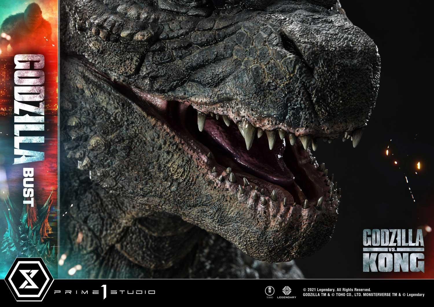 Godzilla vs. Kong - Gojira - Bust - Life-Size Bust (LSGVK-01S) - Bonus Version (Prime 1 Studio) photo 4