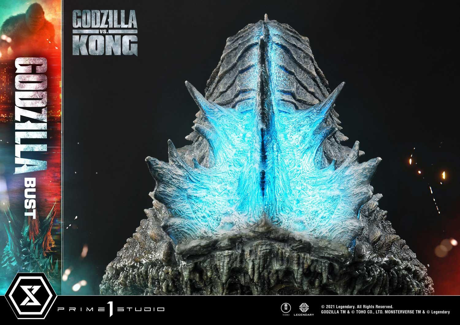 Godzilla vs. Kong - Gojira - Bust - Life-Size Bust (LSGVK-01S) - Bonus Version (Prime 1 Studio) photo 5