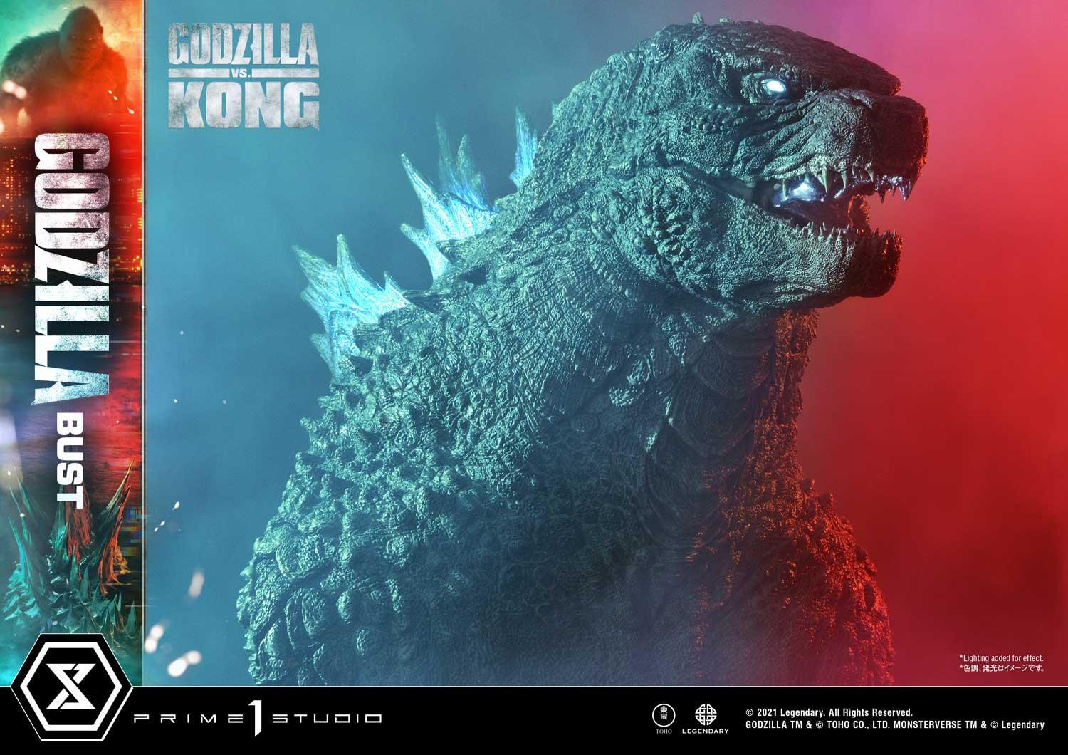 Godzilla vs. Kong - Gojira - Bust - Life-Size Bust (LSGVK-01S) - Bonus Version (Prime 1 Studio) photo 6