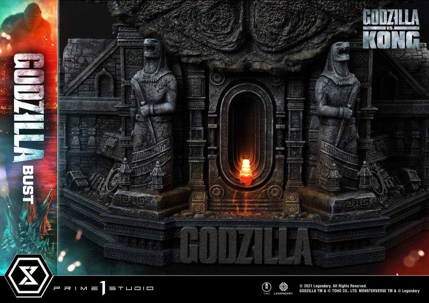 Godzilla vs. Kong - Gojira - Bust - Life-Size Bust (LSGVK-01S) - Bonus Version (Prime 1 Studio) photo 8