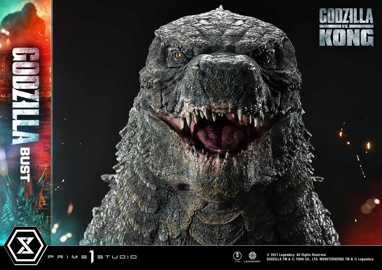 Godzilla vs. Kong - Gojira - Bust - Life-Size Bust (LSGVK-01S) - Bonus Version (Prime 1 Studio) photo 10