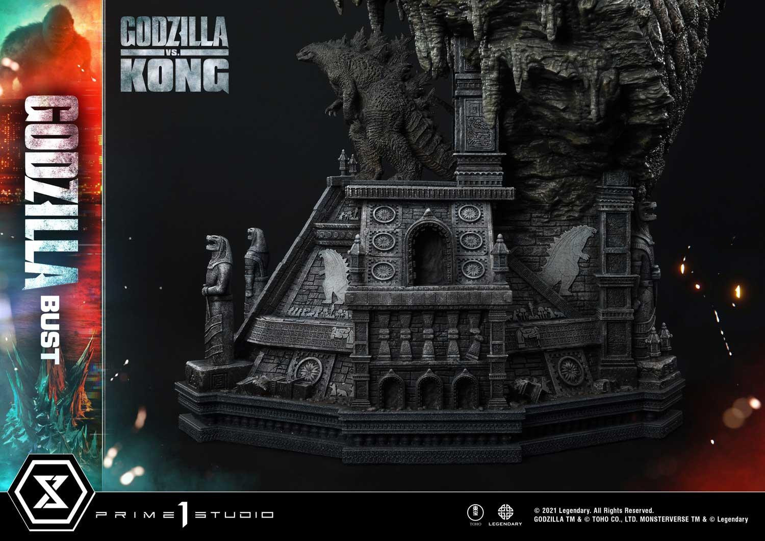 Godzilla vs. Kong - Gojira - Bust - Life-Size Bust (LSGVK-01S) - Bonus Version (Prime 1 Studio) photo 11