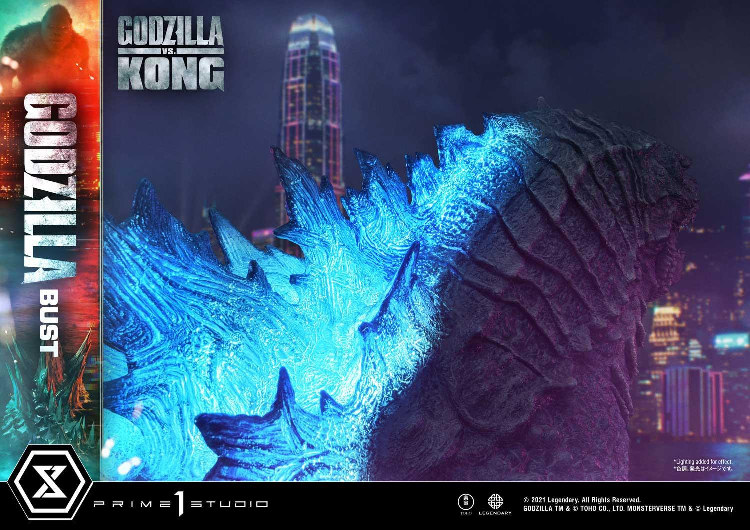 Godzilla vs. Kong - Gojira - Bust - Life-Size Bust (LSGVK-01S) - Bonus Version (Prime 1 Studio) photo 12
