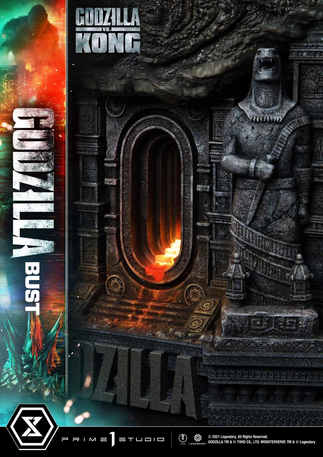 Godzilla vs. Kong - Gojira - Bust - Life-Size Bust (LSGVK-01S) - Bonus Version (Prime 1 Studio) photo 14