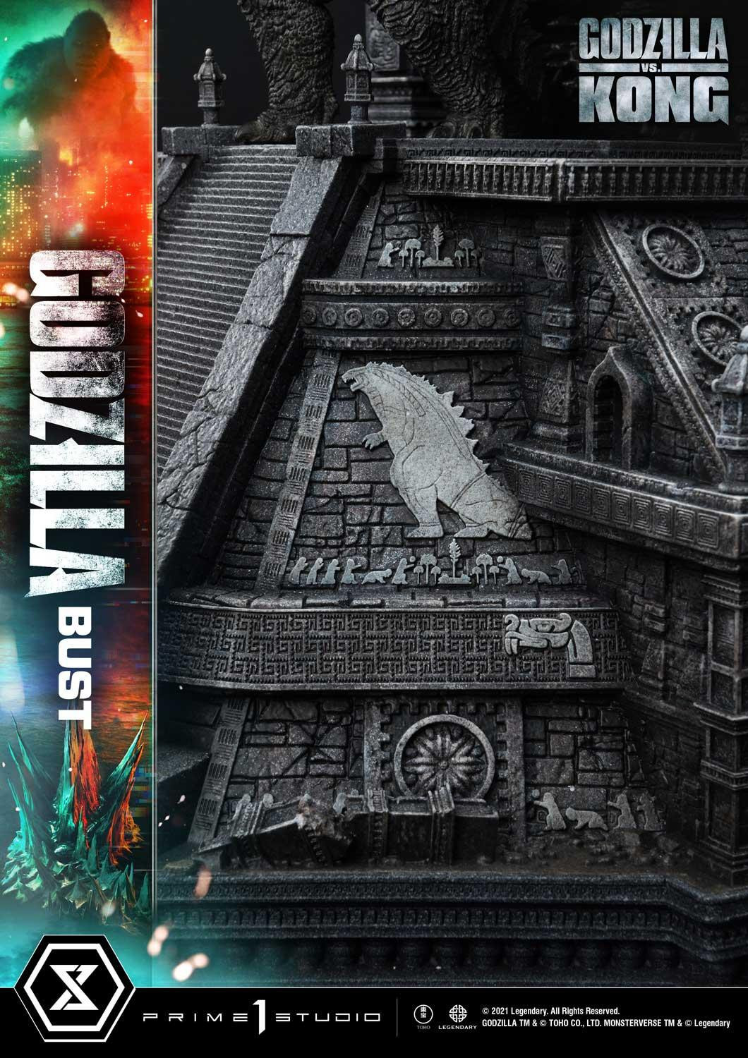 Godzilla vs. Kong - Gojira - Bust - Life-Size Bust (LSGVK-01S) - Bonus Version (Prime 1 Studio) photo 15
