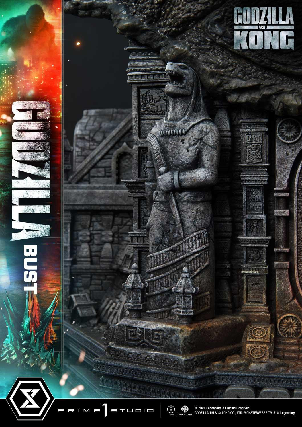 Godzilla vs. Kong - Gojira - Bust - Life-Size Bust (LSGVK-01S) - Bonus Version (Prime 1 Studio) photo 16