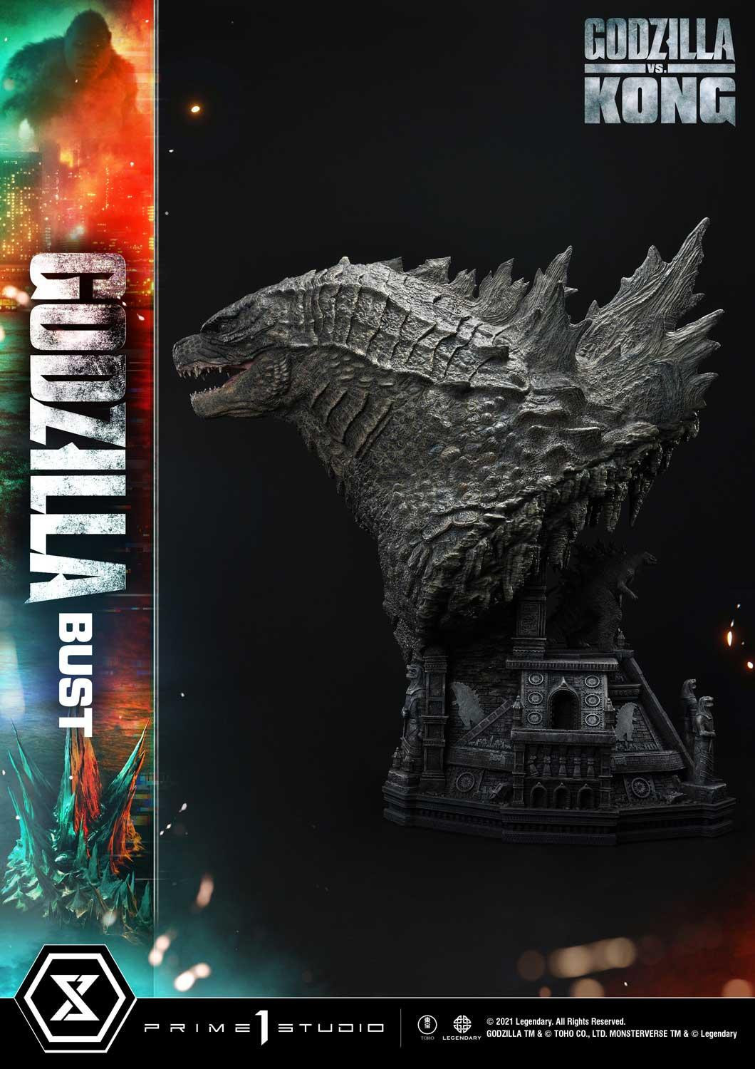 Godzilla vs. Kong - Gojira - Bust - Life-Size Bust (LSGVK-01S) - Bonus Version (Prime 1 Studio) photo 17