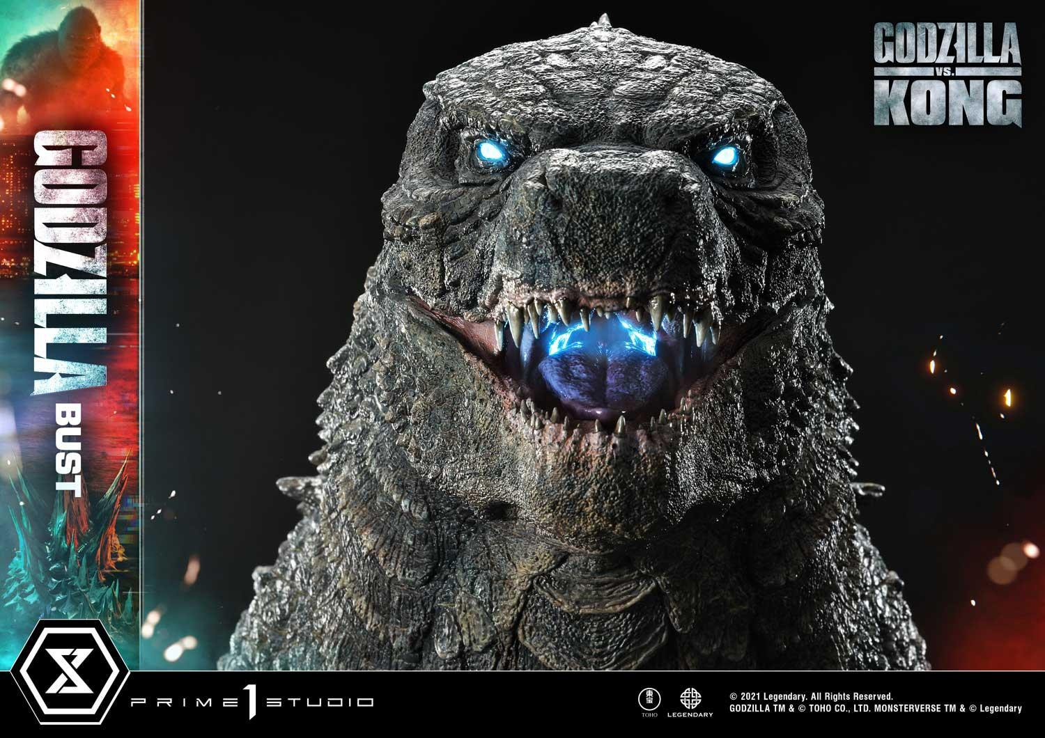 Godzilla vs. Kong - Gojira - Bust - Life-Size Bust (LSGVK-01S) - Bonus Version (Prime 1 Studio) photo 18