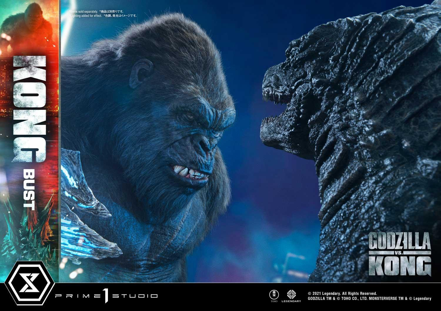 Godzilla vs. Kong - Gojira - Bust - Life-Size Bust (LSGVK-01S) - Bonus Version (Prime 1 Studio) photo 19
