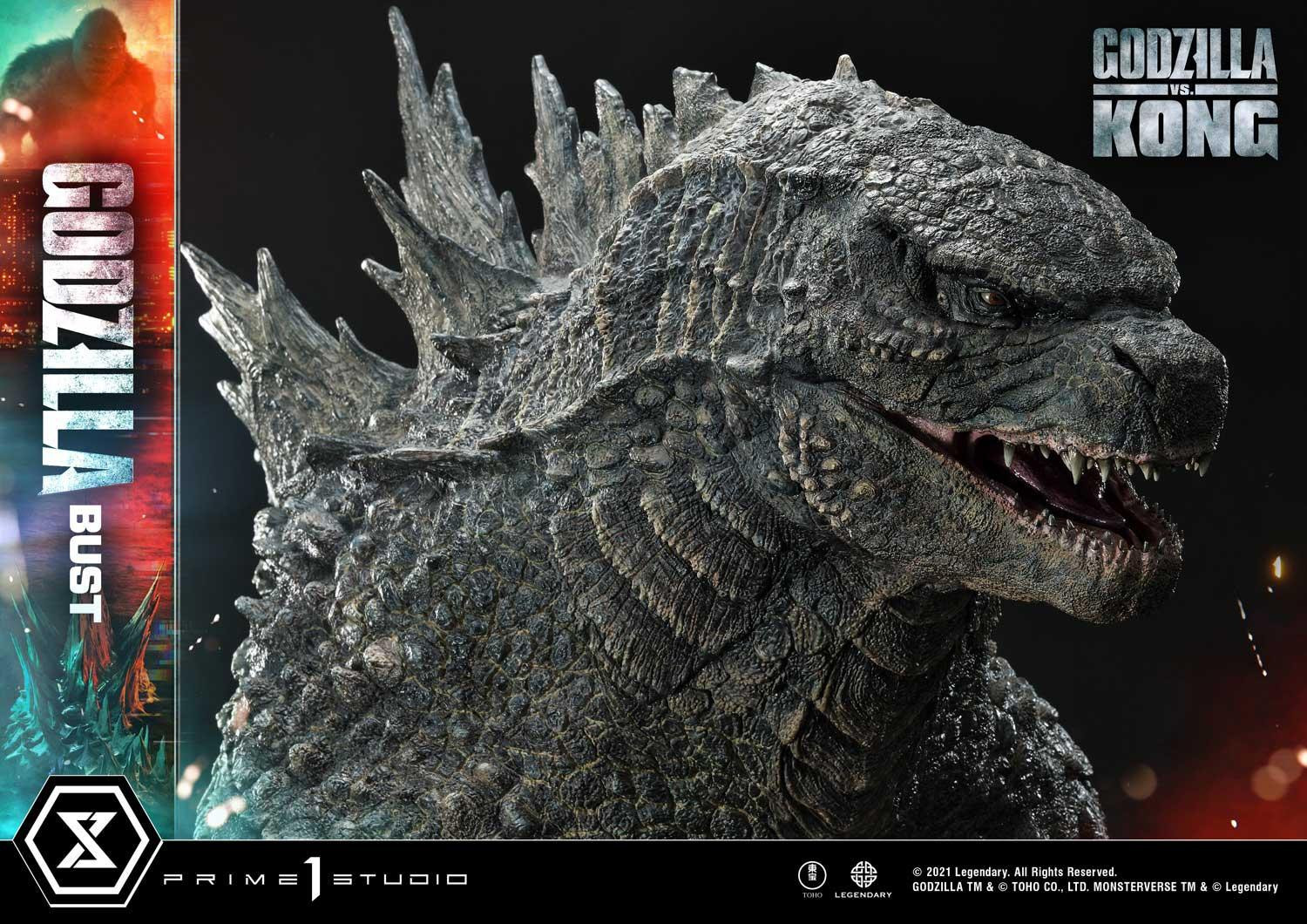 Godzilla vs. Kong - Gojira - Bust - Life-Size Bust (LSGVK-01S) - Bonus Version (Prime 1 Studio) photo 20