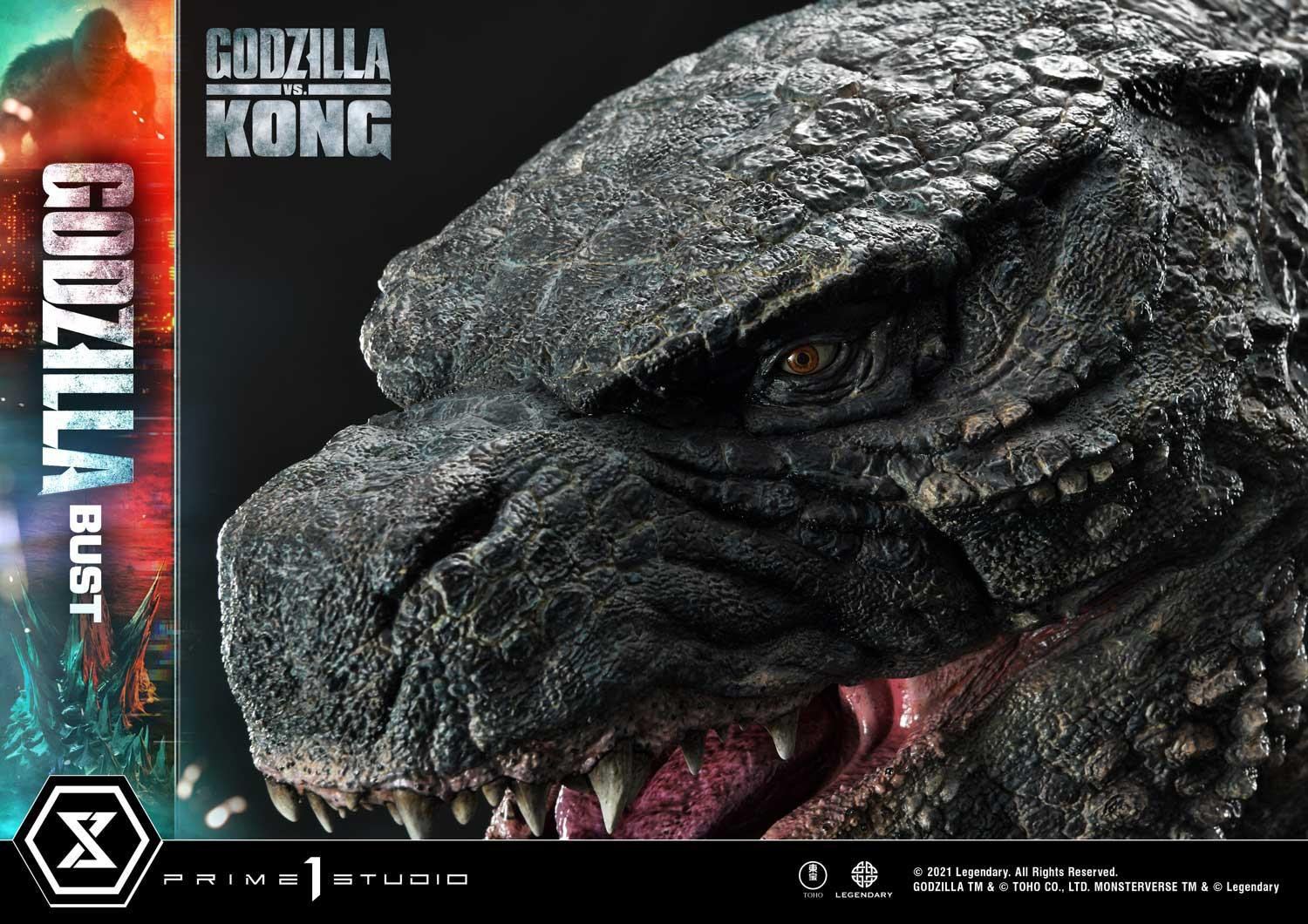 Godzilla vs. Kong - Gojira - Bust - Life-Size Bust (LSGVK-01S) - Bonus Version (Prime 1 Studio) photo 21