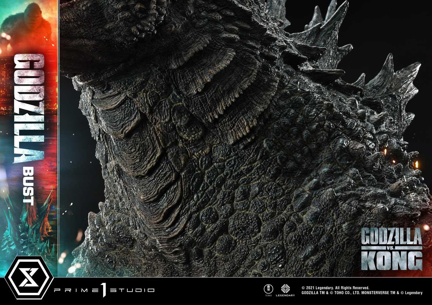 Godzilla vs. Kong - Gojira - Bust - Life-Size Bust (LSGVK-01S) - Bonus Version (Prime 1 Studio) photo 22