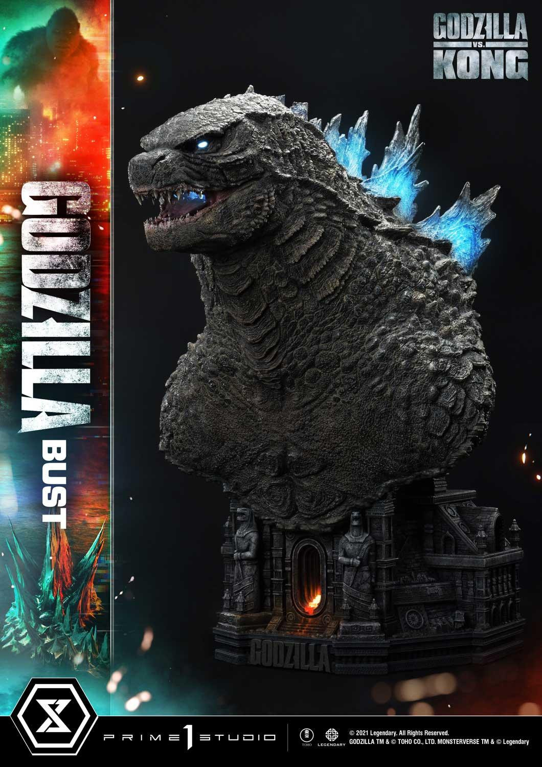Godzilla vs. Kong - Gojira - Bust - Life-Size Bust (LSGVK-01S) - Bonus Version (Prime 1 Studio) photo 23