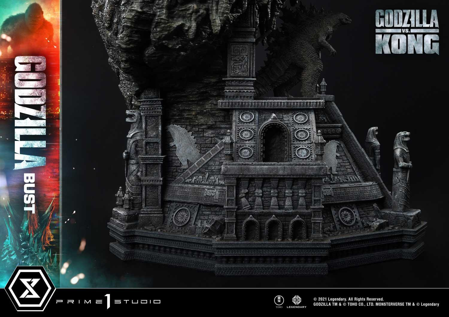 Godzilla vs. Kong - Gojira - Bust - Life-Size Bust (LSGVK-01S) - Bonus Version (Prime 1 Studio) photo 24